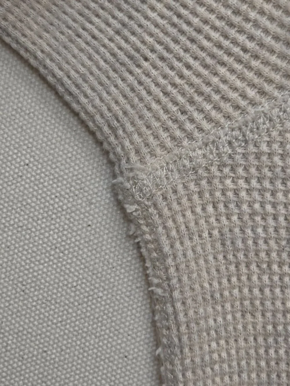 Wallace & Barnes Waffle Knit Henley L